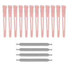 Haarclip, alles-in-één stylingtool met negatieve ionen, anti-frizz effect, lichtgewicht ABS-gripclip voor salon en thuisgebruik.