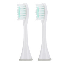 Cicha, elektryczna szczoteczka do zębów, wymienna główka, ergonomiczny uchwyt, kompatybilna z Sonicare DiamondClean, mikrowibracje, zaokrąglone