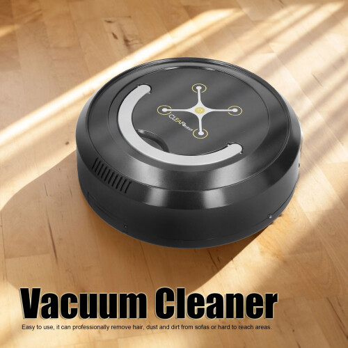 Portable Robotic Dust Sweeper with Microfiber Fabric, Automatic Direction Change Function, Suitable for Hardwood and Tile Surfaces 1