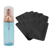 Foam Dispenser For Lash Cleanser With Swivel Rotation And Adjustable Brightness Lighted Mirror Safe Material No Harmful Chemicals Easy To Carry For
