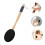 Back Lotion Applicator with Long Wooden Handle, Back Scrubber for Shower and Self Tanner 2
