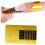 Nail Forms with Protective Film for Precise Acrylic Nail Extensions Golden Rectangular Shaping Stickers 4