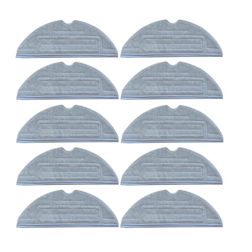 10er-Pack Wischtücher für Roborock S7/S7 Plus/S7 MaxV/S7 MaxV Ultra Grey