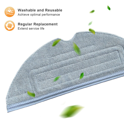 10er-Pack Wischtücher für Roborock S7/S7 Plus/S7 MaxV/S7 MaxV Ultra Grey 2