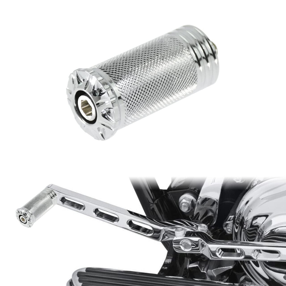 Shifter Peg Chrome Wide Grip For Harley Sportster Touring Softail Dyna 19842025 9455672948807