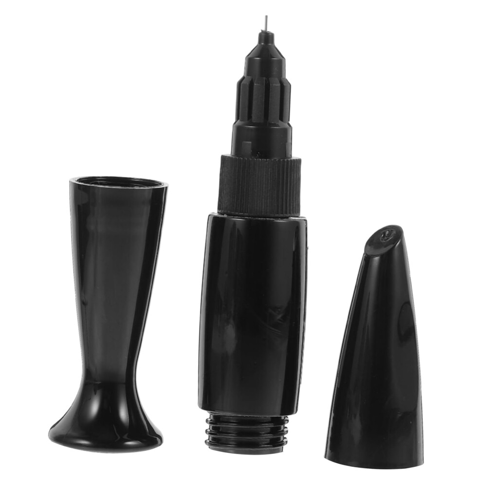 Nail Art Glue Pen with Needle Brush for Rhinestones, Strong LongLasting Adhesive for False Nails
