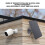 Monocrystalline Solar Panel 10W 5V Waterproof for Wireless Security IP65 Black 6