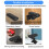 1080P Cat Collar Camera with Mount, Rechargeable, ABS Body 10