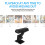 1080P Cat Collar Camera with Mount, Rechargeable, ABS Body 9
