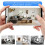 1080P Cat Collar Camera with Mount, Rechargeable, ABS Body 6