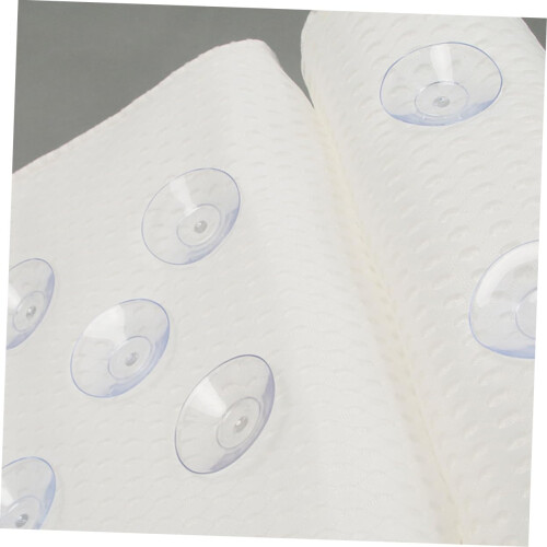 Bath Pillow with Ergonomic Neck Support, Memory Foam Spa Headrest, Waterproof and Secure Fit 2