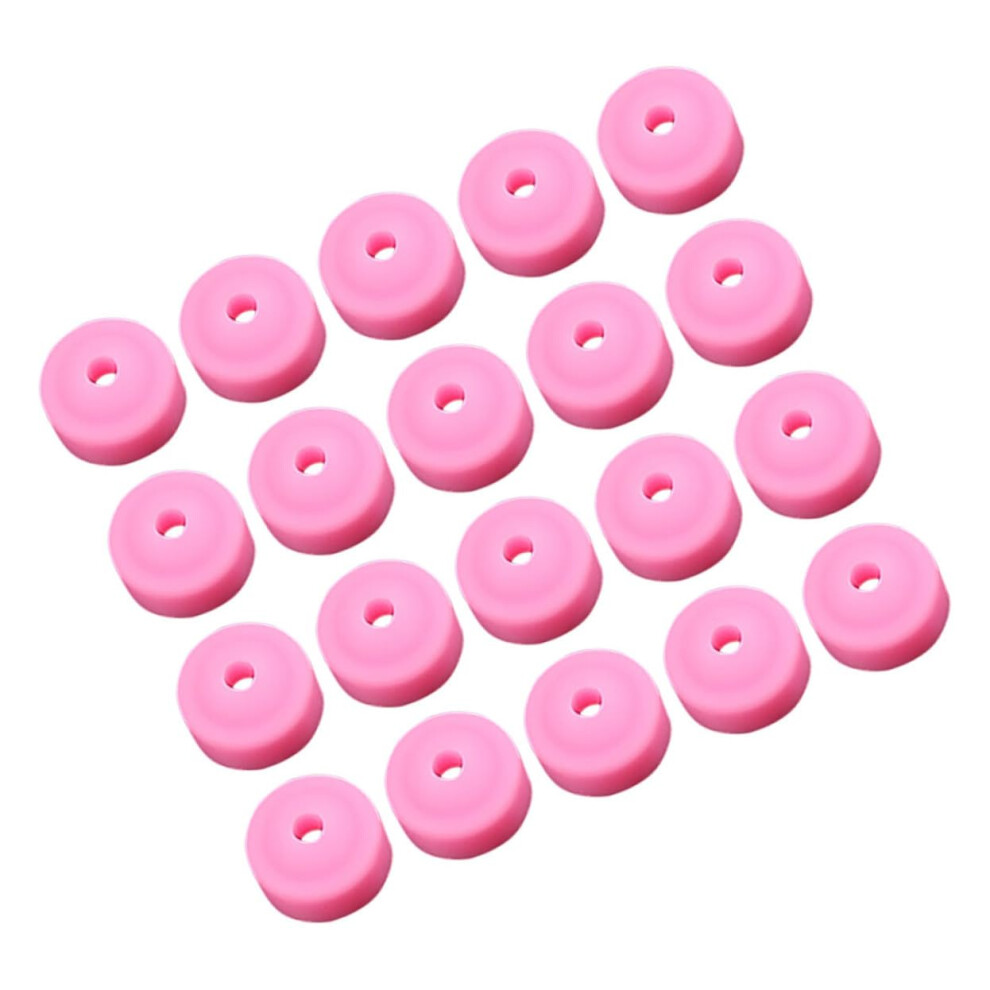 20pcs Nail Drill Dust Cover and Bit Holder for Professional Salon Dust Protection
