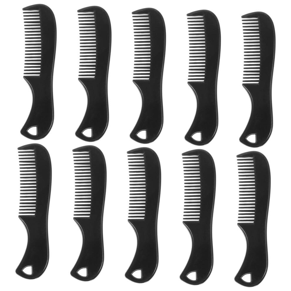 Unisex Mens Hair Combs Set Â 10Pcs Durable Pocket Beard And Mustache Grooming Combs For Travel And Styling