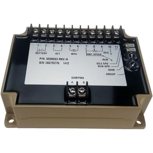 Diesel Generator Speed Controller 3098693 with Fast Load Response and Precise Engine Governor 1
