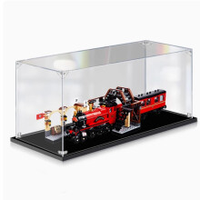 Acrylic Display Box for Train 75955, Dustproof Clear 3mm Case for Model Storage and Showcase