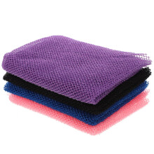 4pcs African Exfoliating Net Washcloth for Deep Cleansing Long Back Scrubber Shower Towel