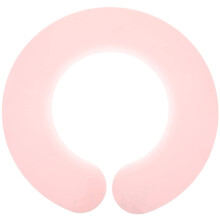 Silicone Hair Cutting Neck Wrap Waterproof Chemical Resistant Collar for Salon and Home Pink