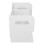 Porta-libros extensible 492.00 g ajustable blanco PP 7