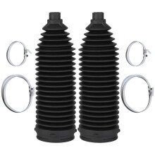 2PCS Front Tie Rod Boot  Durability Precision Fit for Cadillac Chevy GMC Dodge Chrysler Mercury Nissan