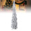 4.9ft PET Pop Up Xmas Tree Silver 910g 1.5m 16