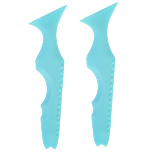 Silicone Eyeliner and Eyebrow Stencil Set with Precise Positioning and Winged Makeup Template