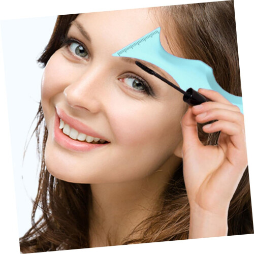Silicone Eyeliner and Eyebrow Stencil Set with Precise Positioning and Winged Makeup Template 2