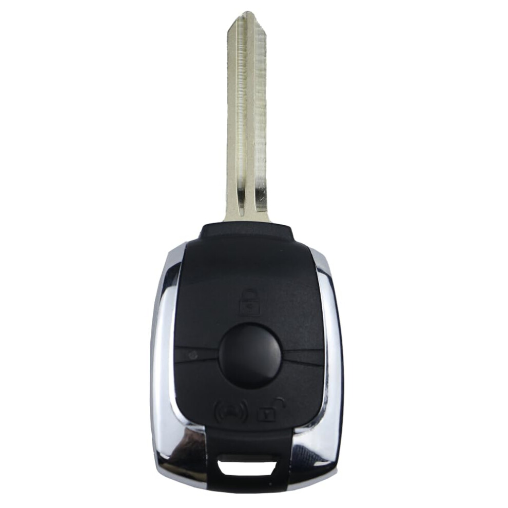 Car Key Fob Case For Ssangyong Korando 2 Button Keyless Entry Remote Shell With Uncut Blade 9455672949644