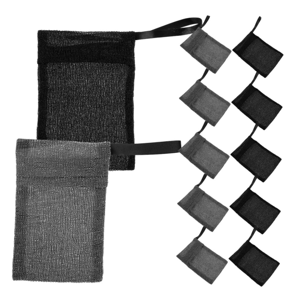 Soap Foaming Bag Set, Nylon Mesh Soap Saver for Quick Rich Lather and Gentle Skin Cleansing