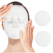 Facial Spa Towel Set with Dual Mode Hot and Cold Therapy, Reusable Skincare Face Mask 2pcs