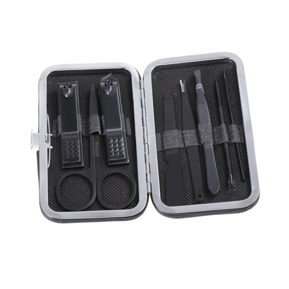 Professional Manicure Pedicure Grooming Kit with Precision Nail and Eyebrow Care Tools