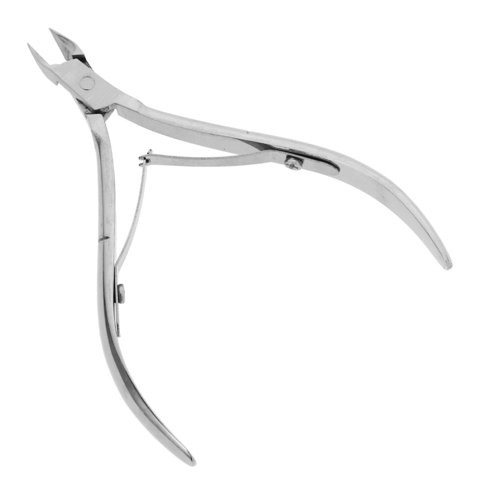 Professional Stainless Steel Cuticle Nipper with Sharp Edges and Ergonomic Grip for Manicure Pedicure