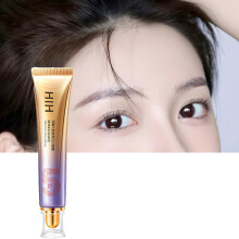Retinol Eye Cream Anti Aging for Dark Circles and Puffiness with Triple Ball Applicator