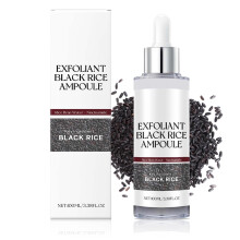 Exfoliating Face Scrub with Niacinamide Brightening Black Rice, Deep Hydration for All Skin Types, 100ML