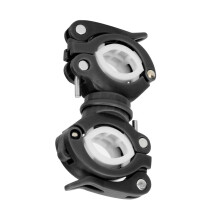 Bike Headlight Mount with Tool Quick Clamp, Durable Bicycle Light Bracket for Night Riding