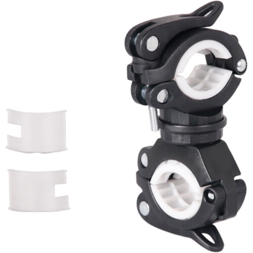 Bike Headlight Mount with Tool Quick Clamp, Durable Bicycle Light Bracket for Night Riding 1