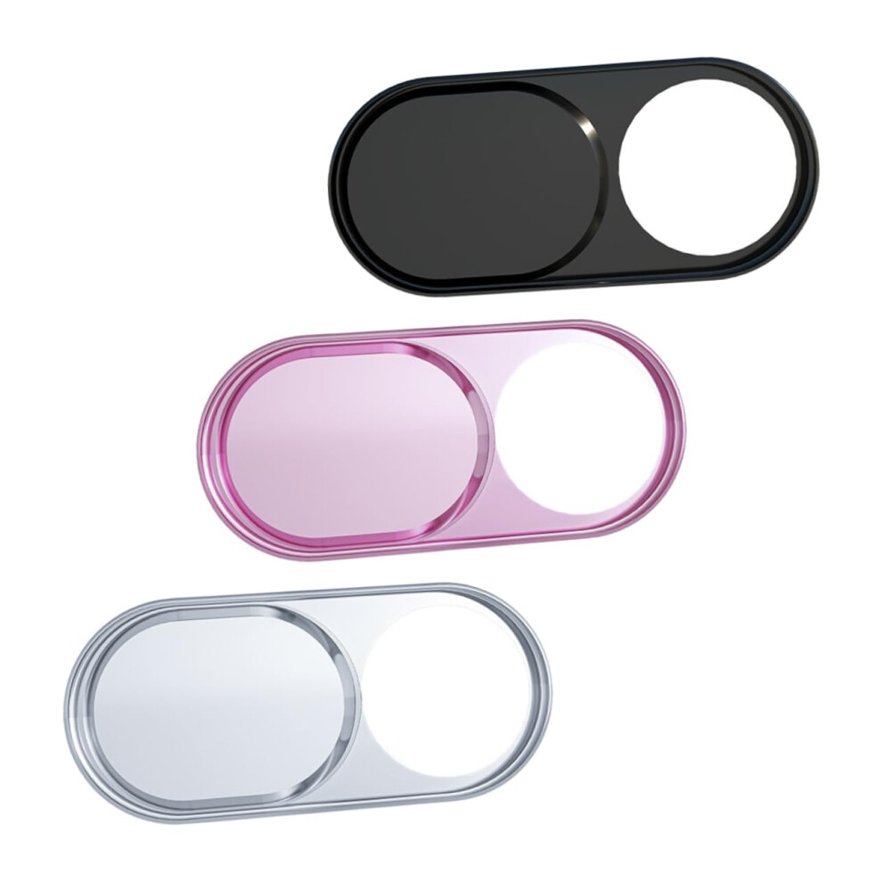 3Pcs Ultra Thin Webcam Privacy Cover Slider For Laptop Phone Tablet Privacy Protection Metal 9070919025730