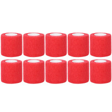 Non Woven Breathable Cohesive Bandage Self Adhesive Wrap for Ankle Wrist Support, 2Inch Elastic Stretchable Tape with Adjustable Tightness Anti Sweat