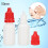 Cosmetic Use Squeeze Bottles Empty Refillable Soft Plastic Fiber Safe Durable Dispensing Caps Sealer Tip Replacement Good Sealing Light Avoidance 5