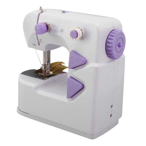 Beginner Friendly Sewing Machine With Storage Drawer And Night Light Function Compact Size For Easy Transport, Supports Reverse Stitching And Dual 2