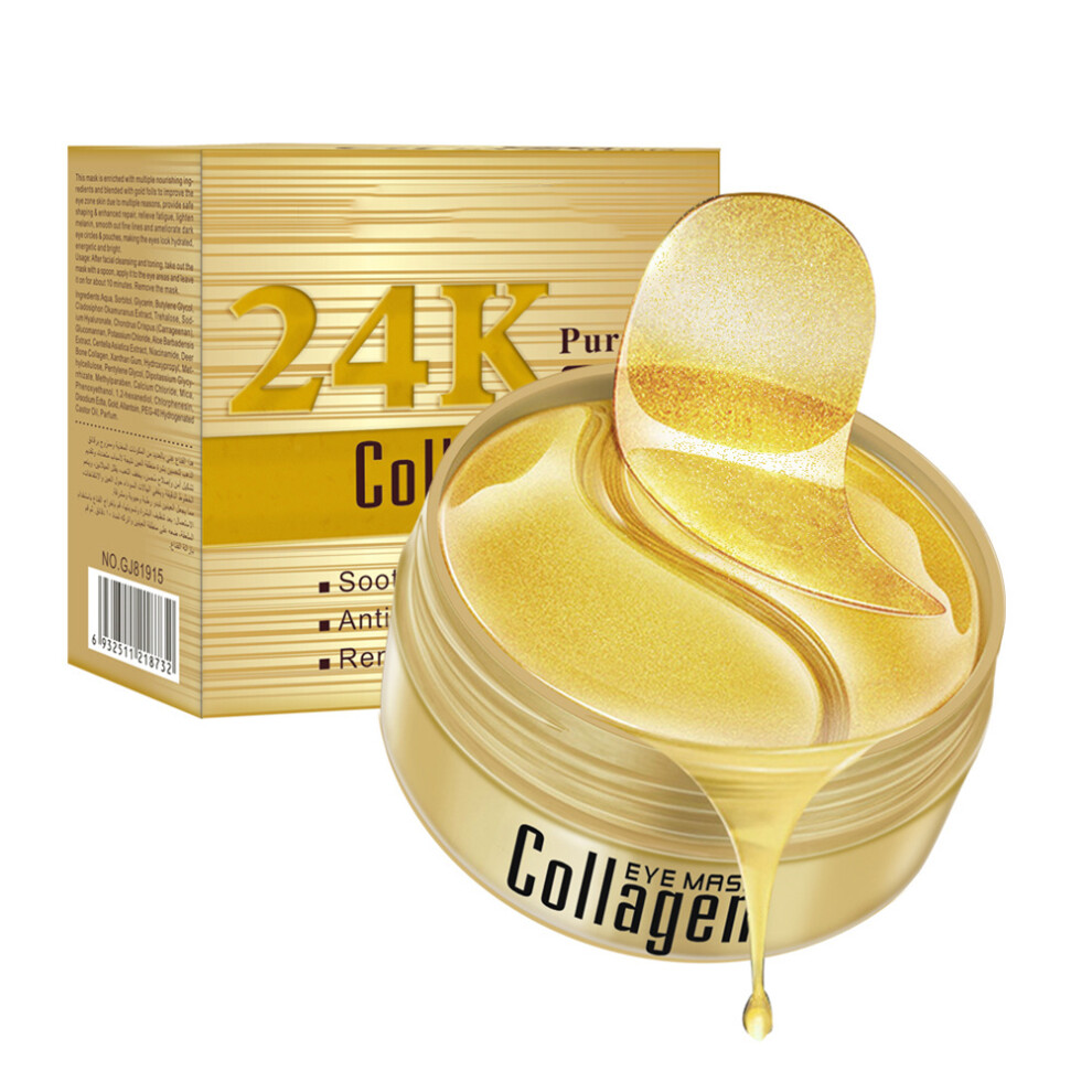 Gold Eye Patches With Collagen For Under Eye Bags Dark Circles Wrinkles Firming Eye Mask Hydrating Skincare Treatment Eliminates Eye Bags Precision
