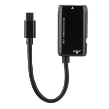 Type-C naar HDMI-adapter met draaibare bevestiging, waterdicht, duurzaam en herbruikbaar voor universele compatibiliteit, gebruiksvriendelijk ontwerp