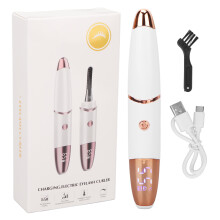 Electric Eyelash Curler With Intelligent Power Off Function, Heated Lash Curler USB Rechargeable4Temperature Settings LED Display Battery Indicator