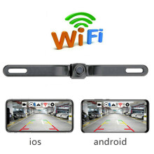Smart Rear View Camera With WiFi HD Streaming Reversing Aid And Comprehensive Back Coverage, Voice Controlled Interface Adjustable Mount For Compact
