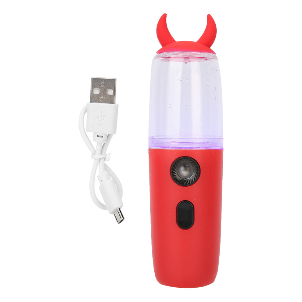 Portable Facial Mist Sprayer for Skincare, Nano Face Steamer Moisturizing Atomizer Rechargeable Makeup Device with Lightweight Body