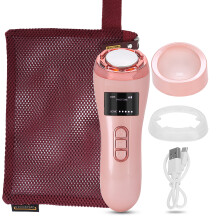 Dolphin Inspired Bio Design Facial Sculpting Device Tens Therapy Effectiveness Comfortable Flexible Design Warm Massage For Skin Texture Improvement