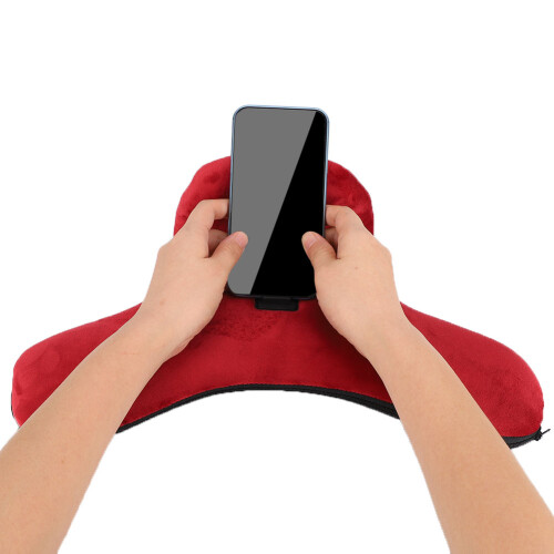 Premium Material Adjustable Angle Control Soft Tablet Phone Stands Versatile Pillow Stand With3Viewing Options For Enhanced Digital Comfort 2