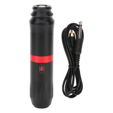 Máquina de tatuagem rotativa com função de proteção automática, kit de tatuagem, fonte de alimentação, cartucho de agulha, motor de fissão