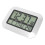 Modern Digital Clock With Temperature And Humidity Sensor Large Display Alarm Clock Function Wall Desk Mount High Accuracy Digital Wall Clock For 4
