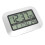 Modern Digital Clock With Temperature And Humidity Sensor Large Display Alarm Clock Function Wall Desk Mount High Accuracy Digital Wall Clock For 2