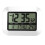 Modern Digital Clock With Temperature And Humidity Sensor Large Display Alarm Clock Function Wall Desk Mount High Accuracy Digital Wall Clock For 7